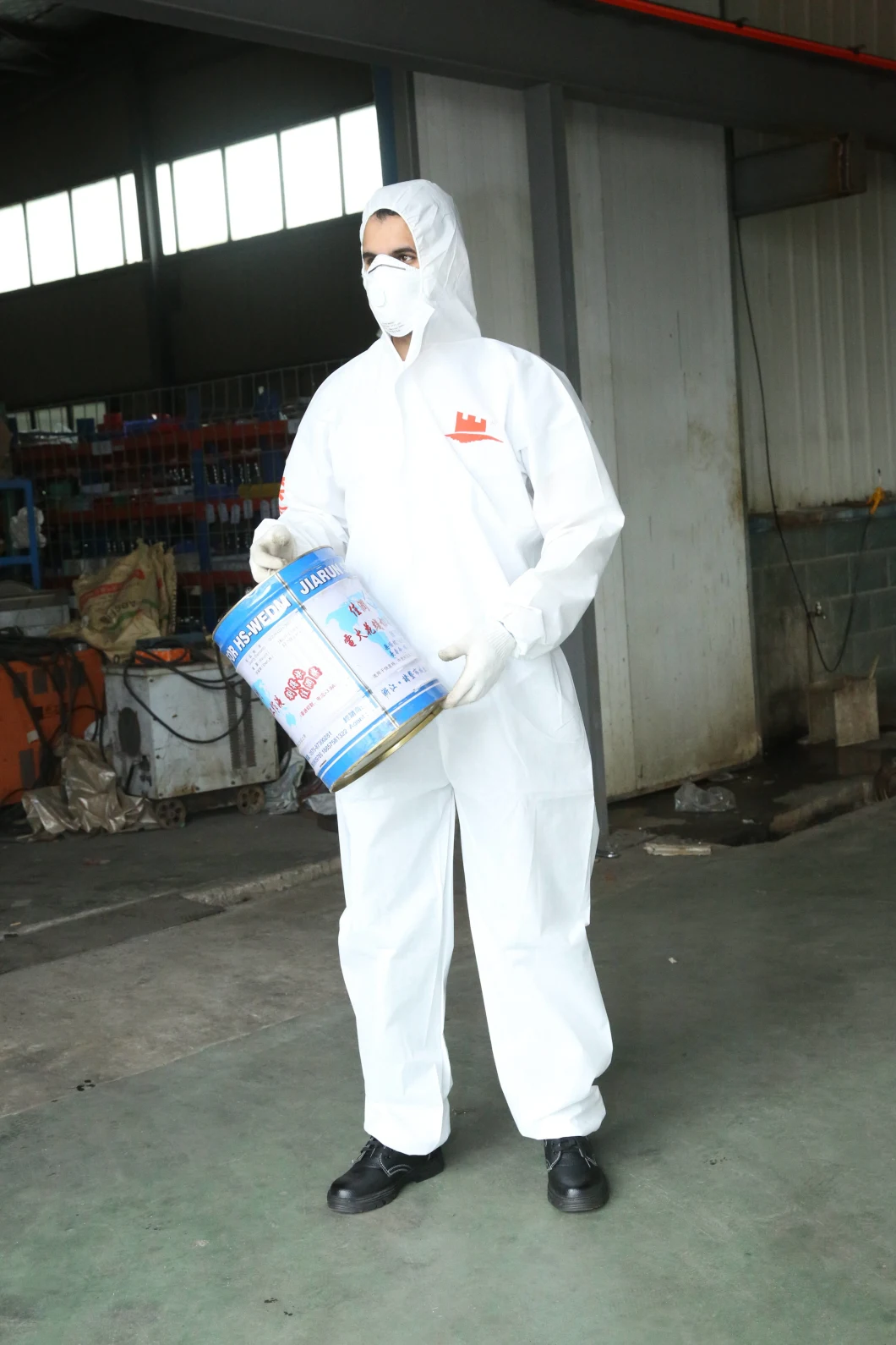 Type 56 SMS Coverall Protective Workwear Chemical Clothing